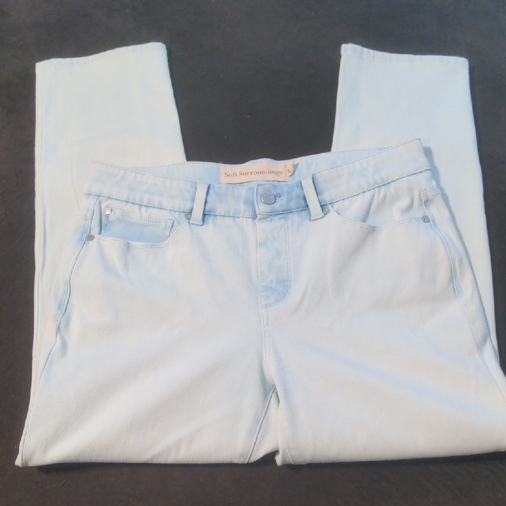 Soft Surroundings Light Blue Women's Jeans. Size MP